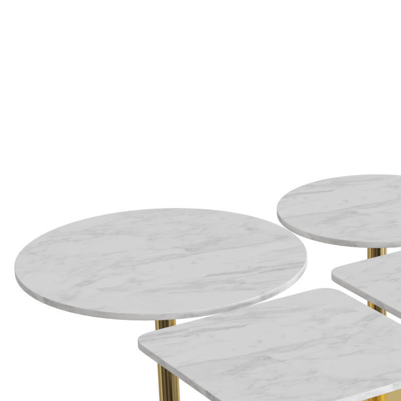 GUBI 1 0 Lounge Table 3D model_1