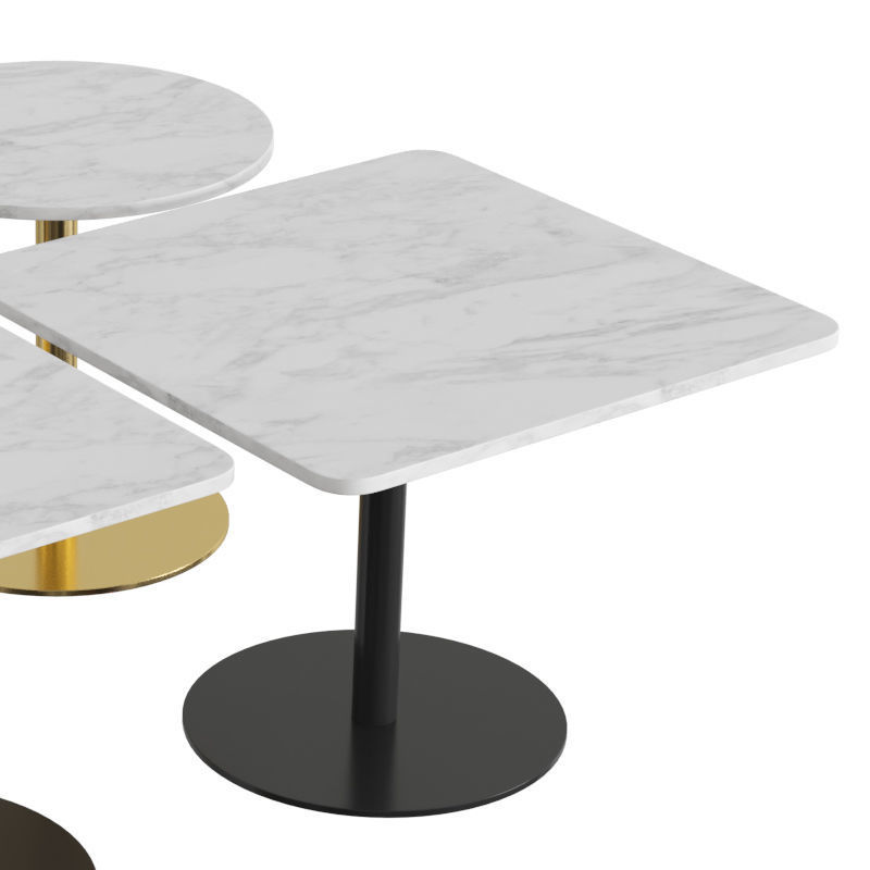 GUBI 1 0 Lounge Table 3D model_2