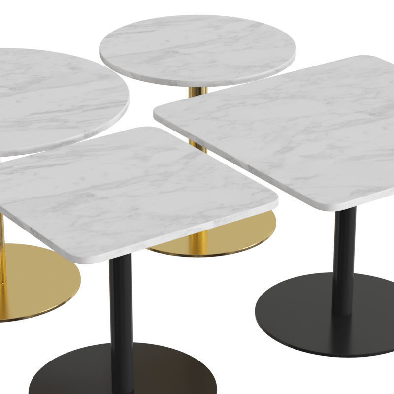 GUBI 1 0 Lounge Table 3D model_3
