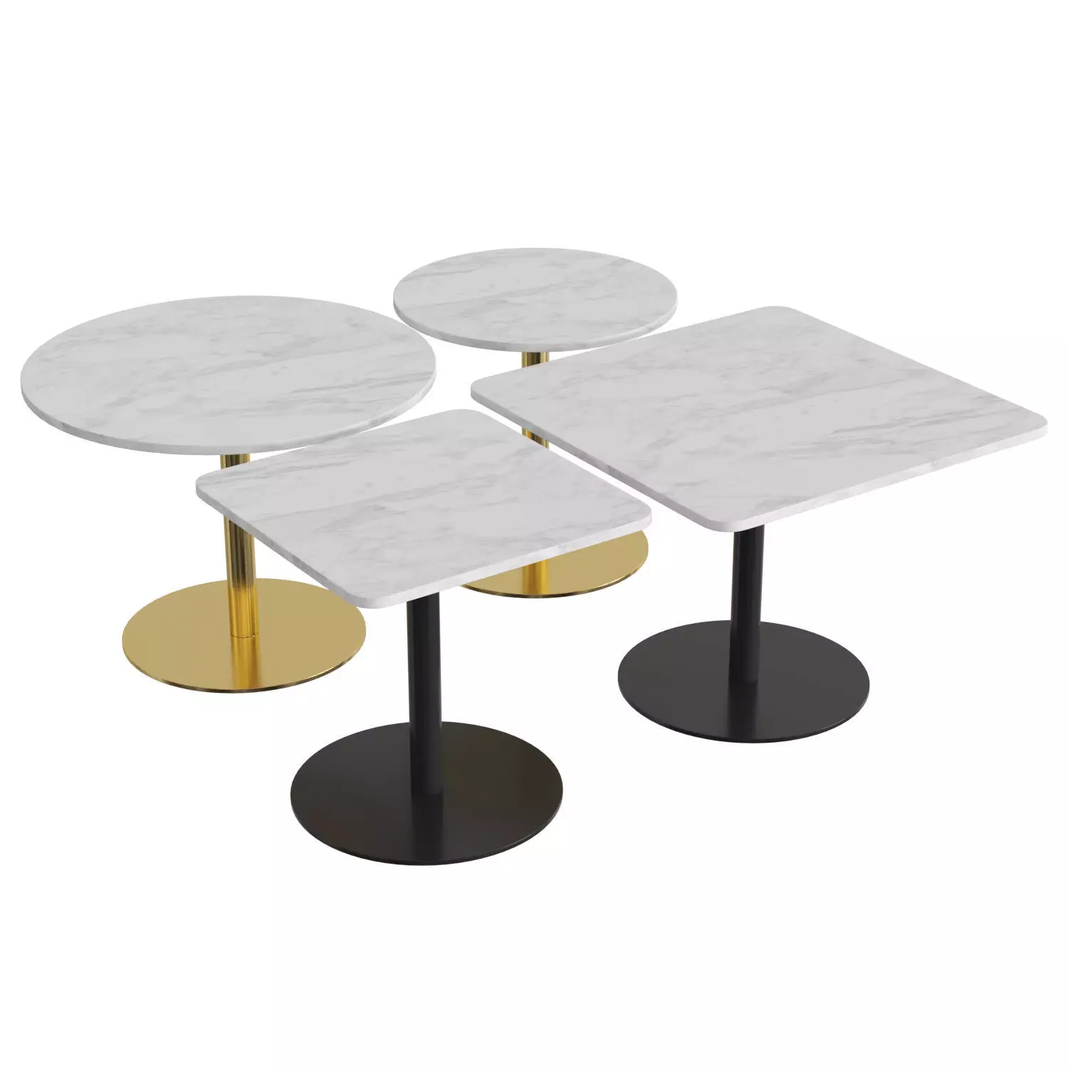 GUBI 1 0 Lounge Table 3D model_0