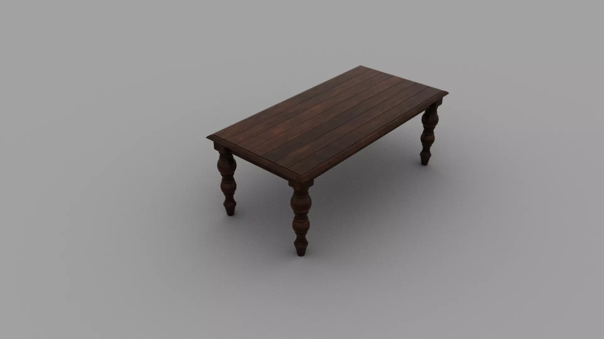 Old Table Free 3D model