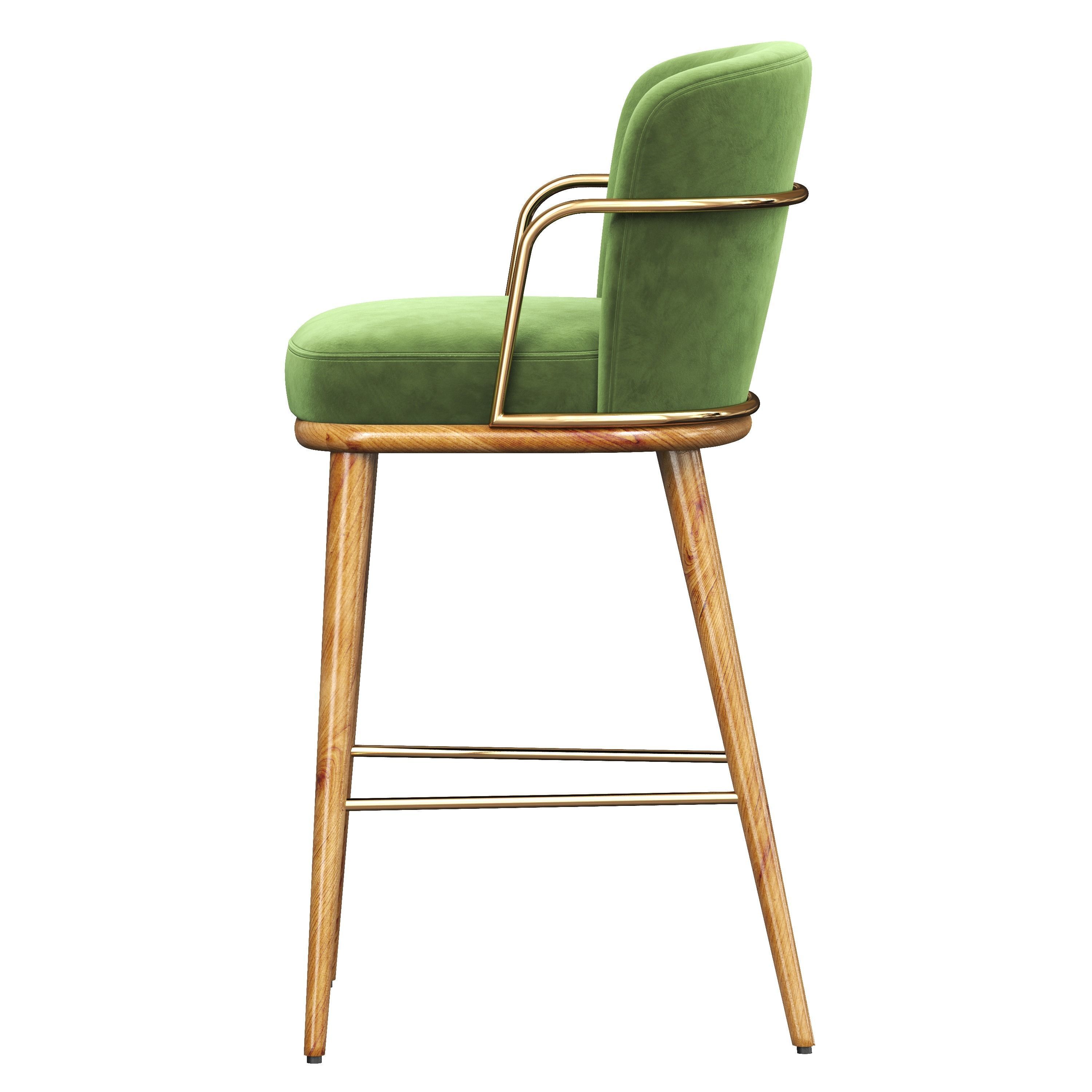 Arven Barstool by Parla 3D model_12