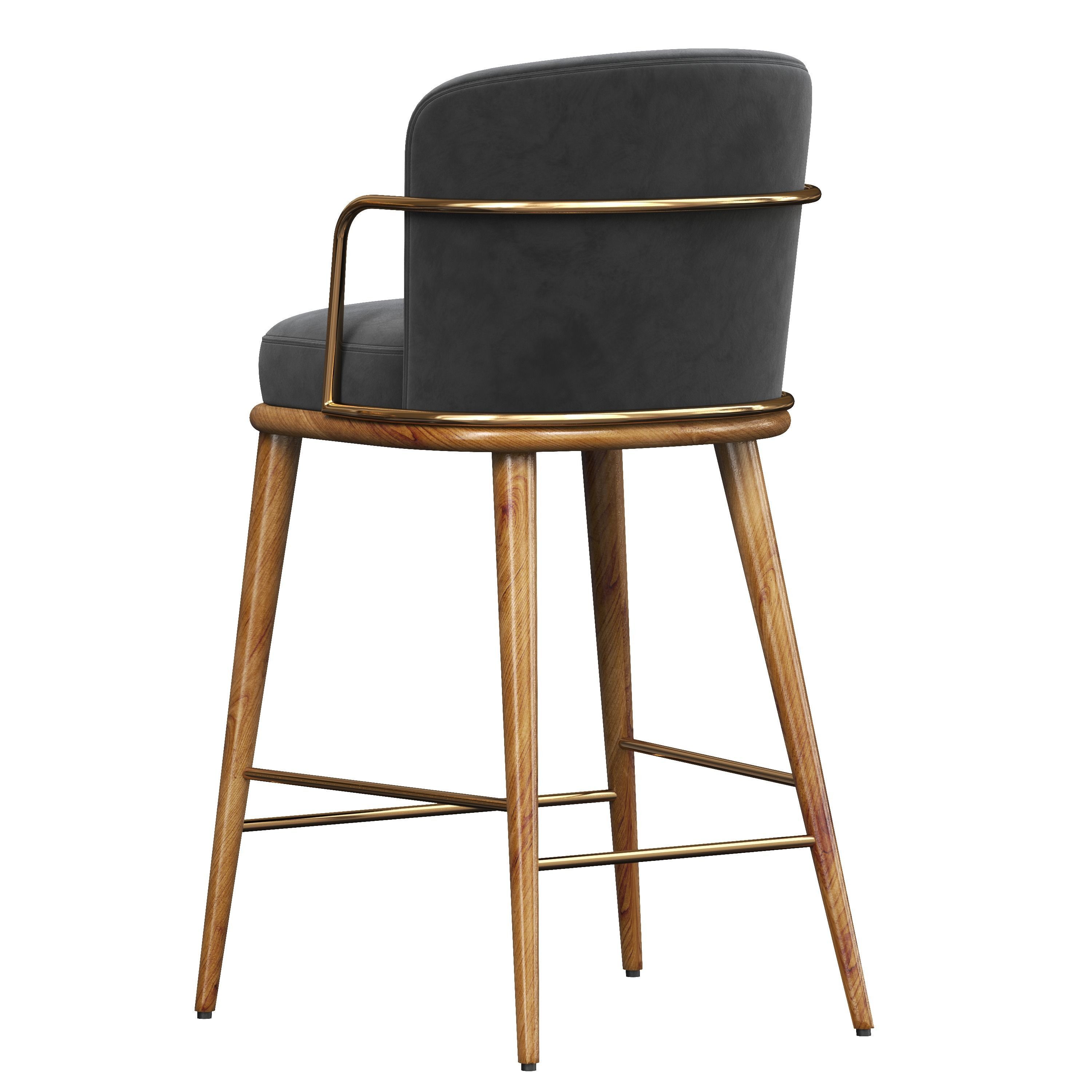 Arven Barstool by Parla 3D model_11