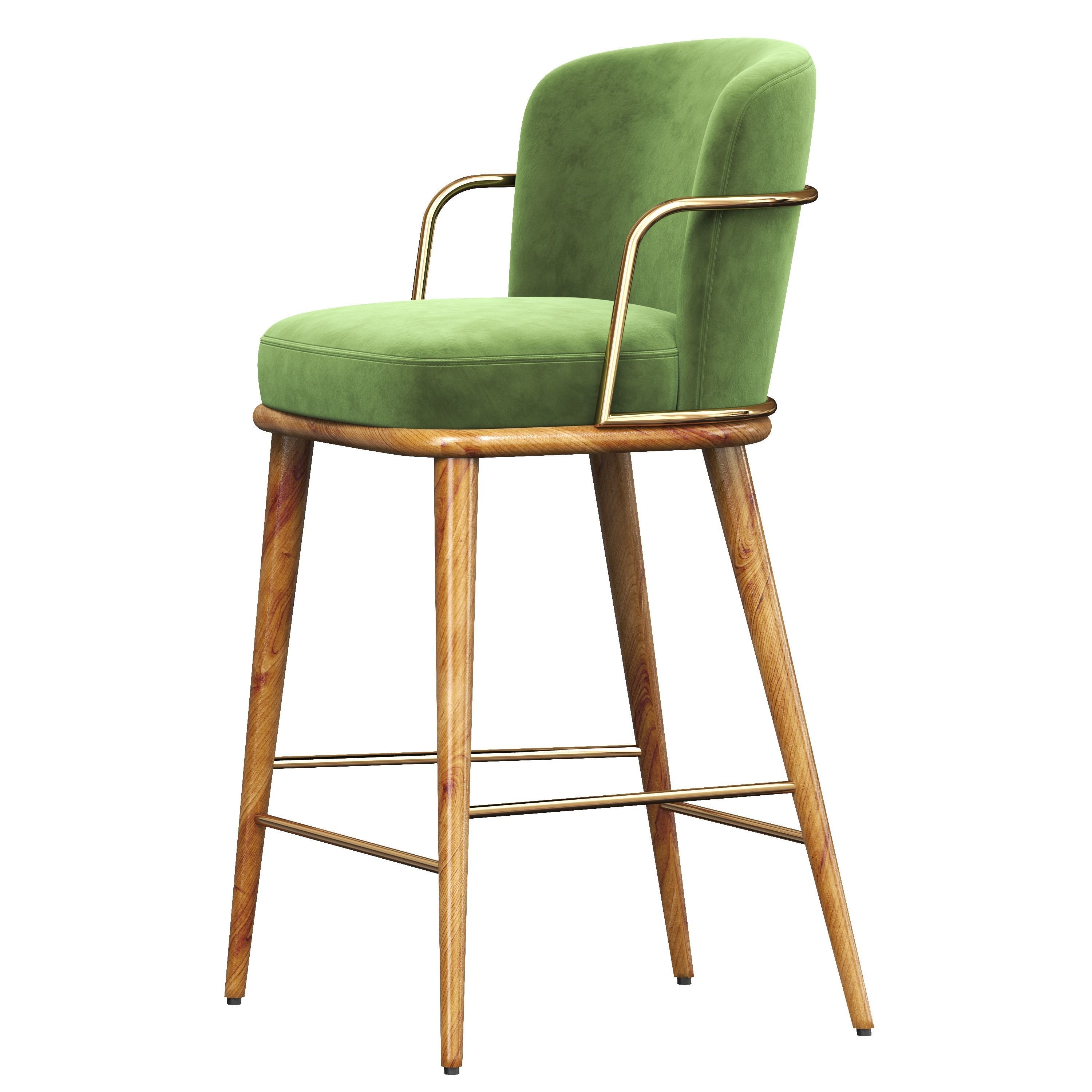 Arven Barstool by Parla 3D model_13