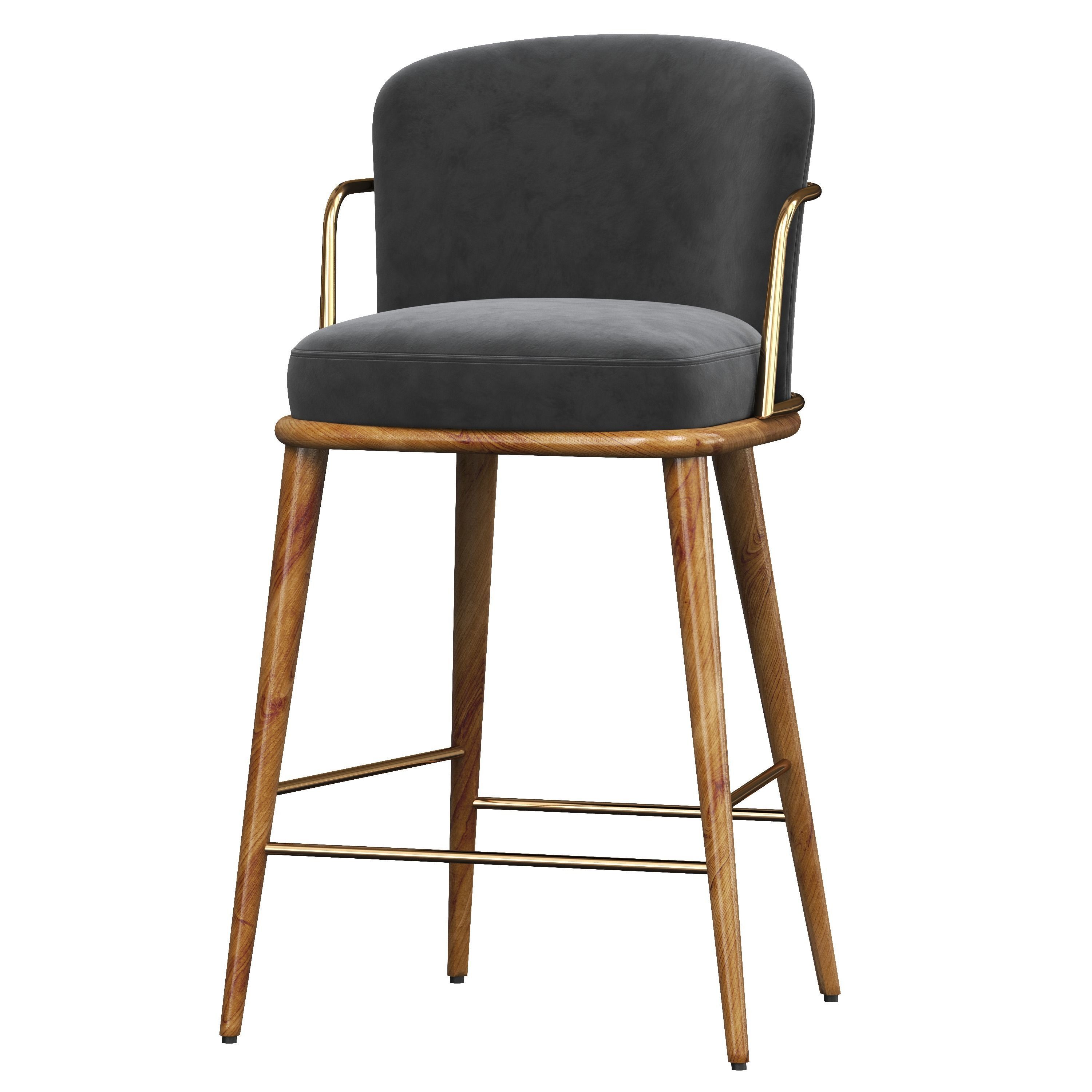 Arven Barstool by Parla 3D model_7