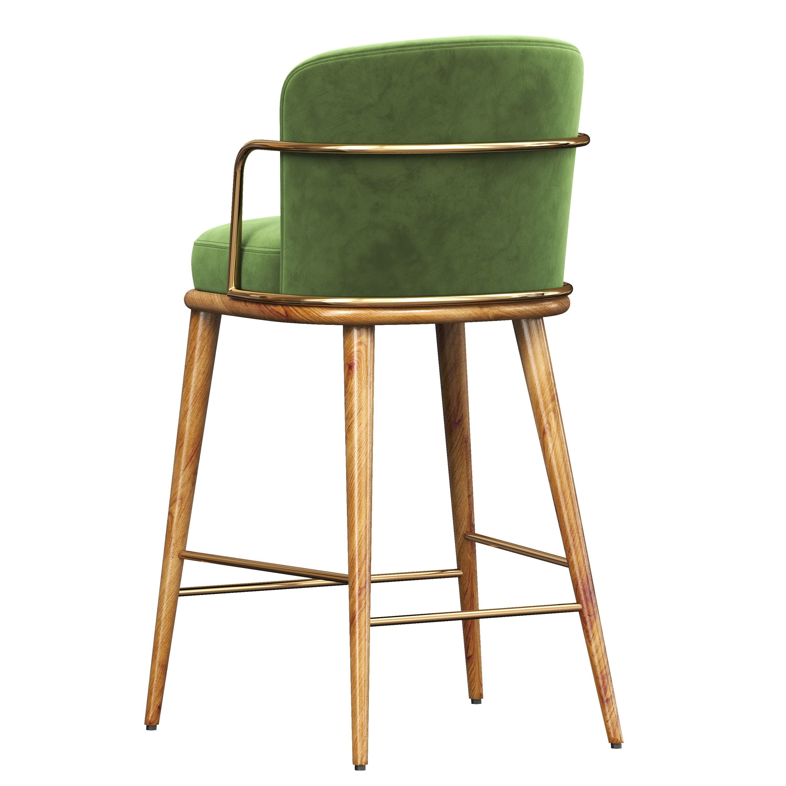 Arven Barstool by Parla 3D model_14