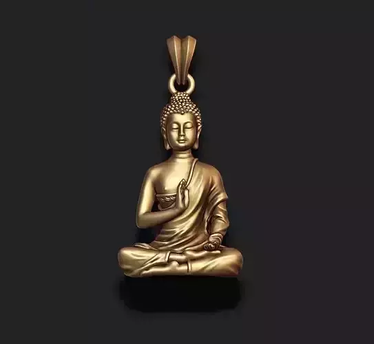 Buddha pendant 3D print model