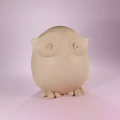 Free Baby Owl Sculpt
