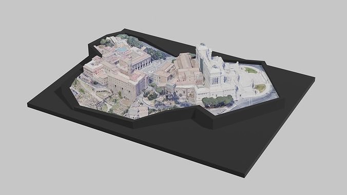 Capitoline Hill Rome 3D model