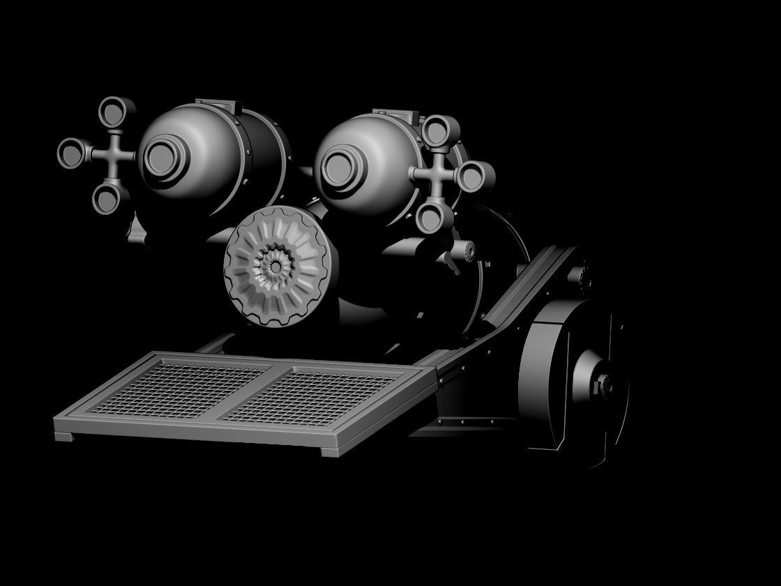 Medieval Cannon 3d print model 3D print model_1