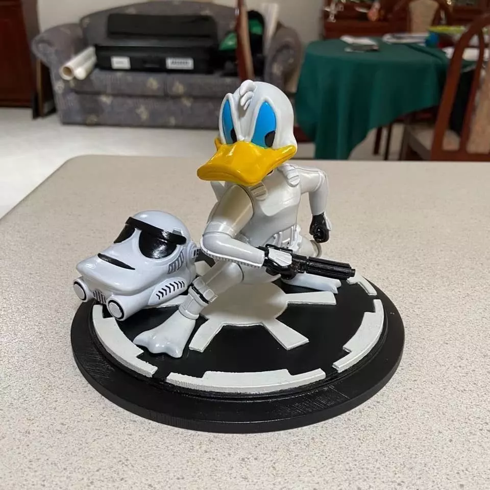 Donald Stormtrooper  3D print model_0