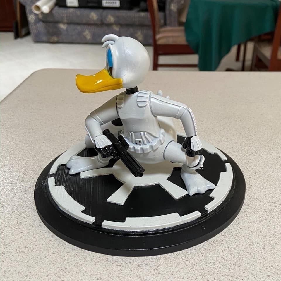 Donald Stormtrooper  3D print model_1