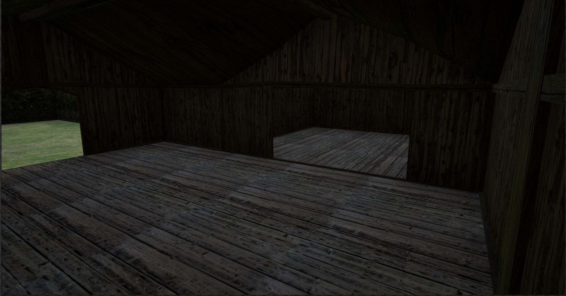 2K Mossy Grass Covered Village Houses Low-poly 3D model_32