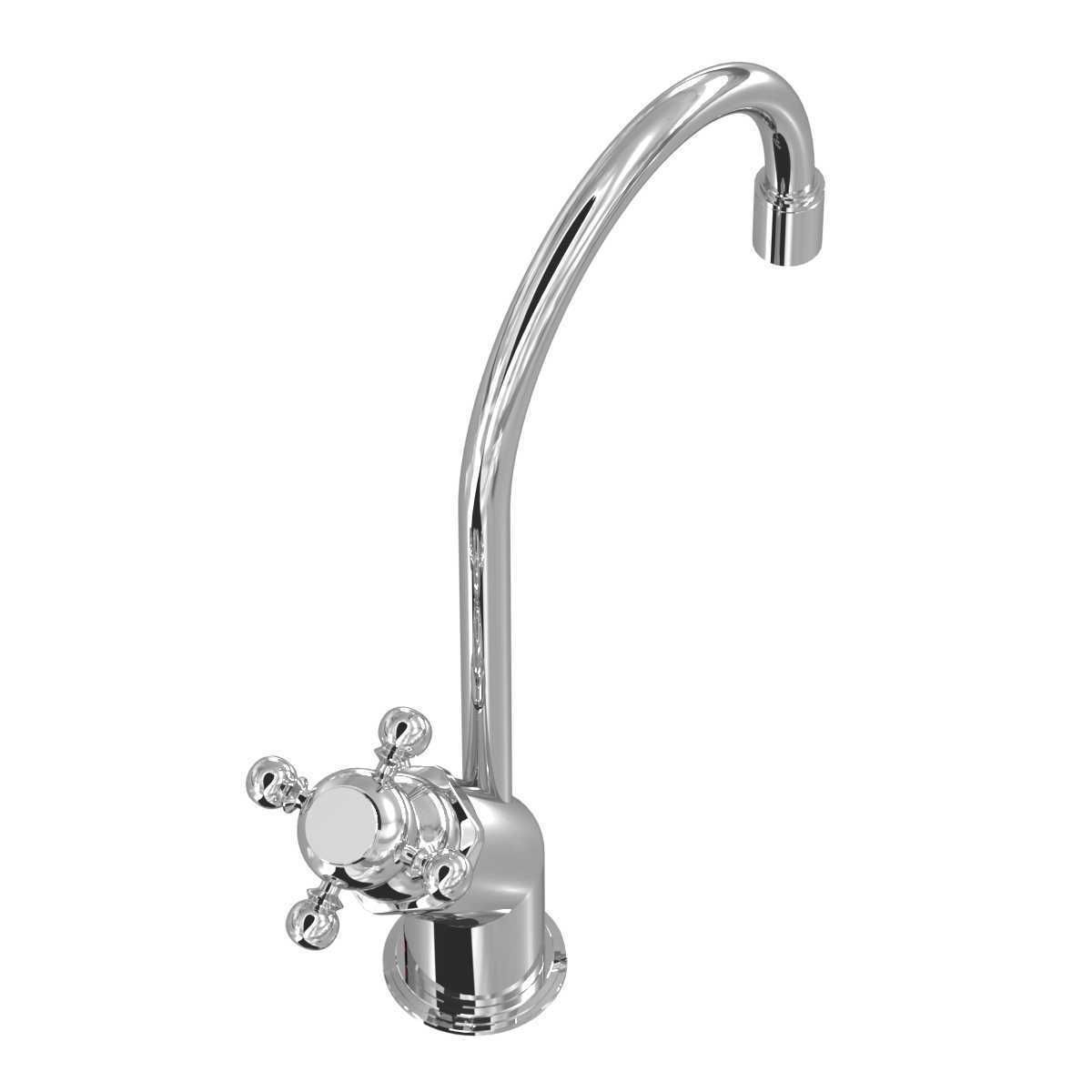 Two kitchen taps mixers Quooker and Volevatch 3D model_5