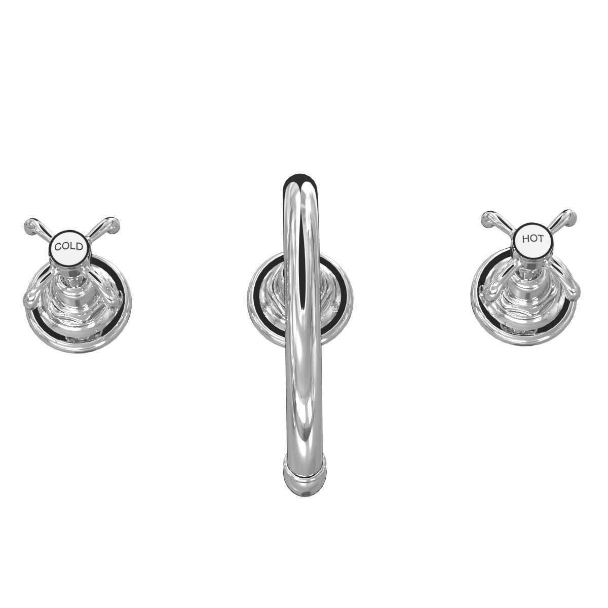 Two kitchen taps mixers Quooker and Volevatch 3D model_6