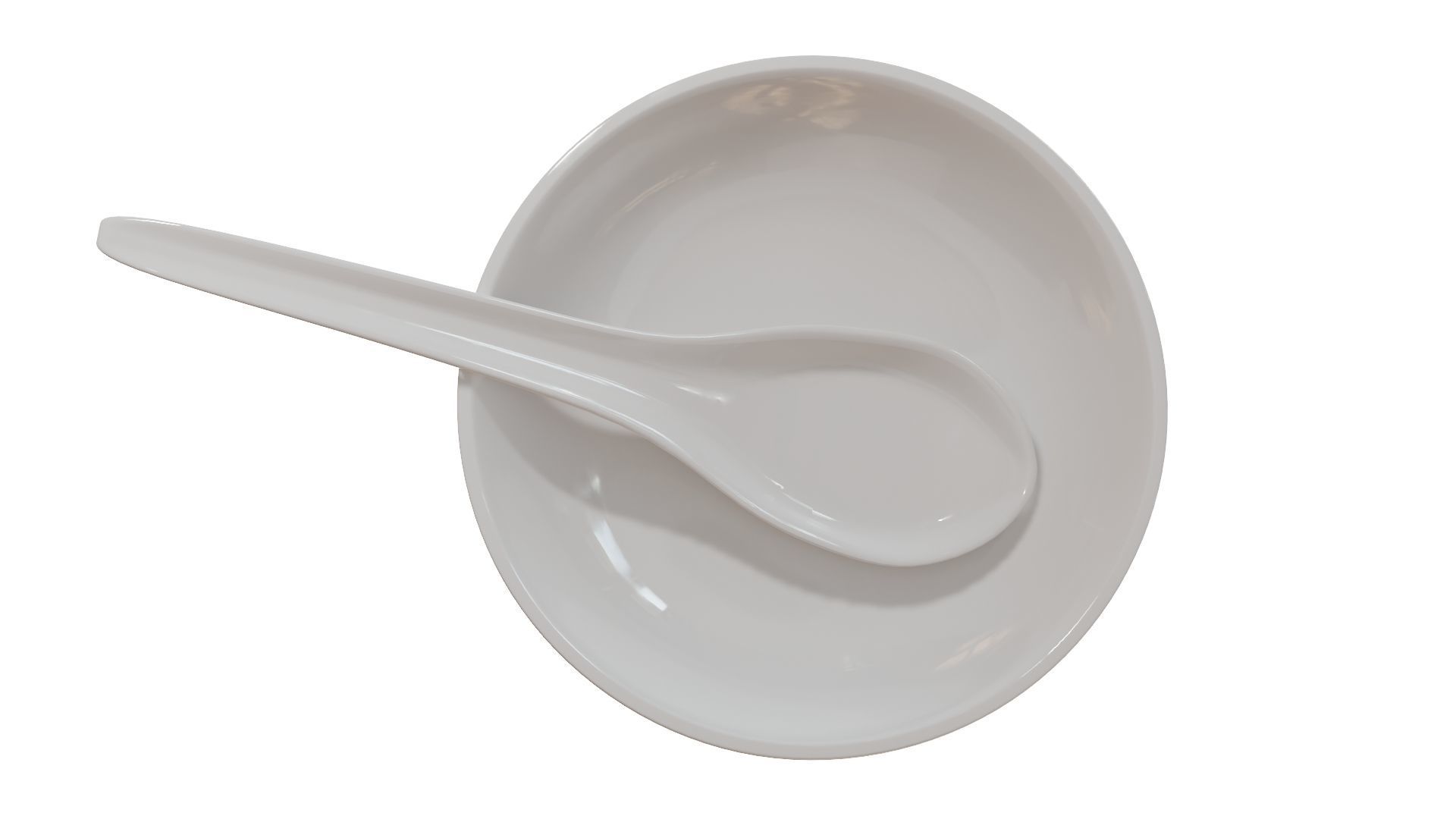 Soup Bowl 3D Model Low-poly 3D model_11