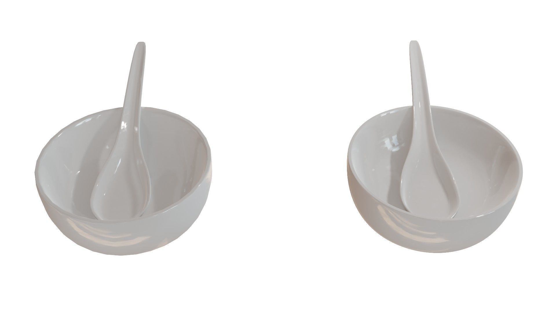 Soup Bowl 3D Model Low-poly 3D model_4