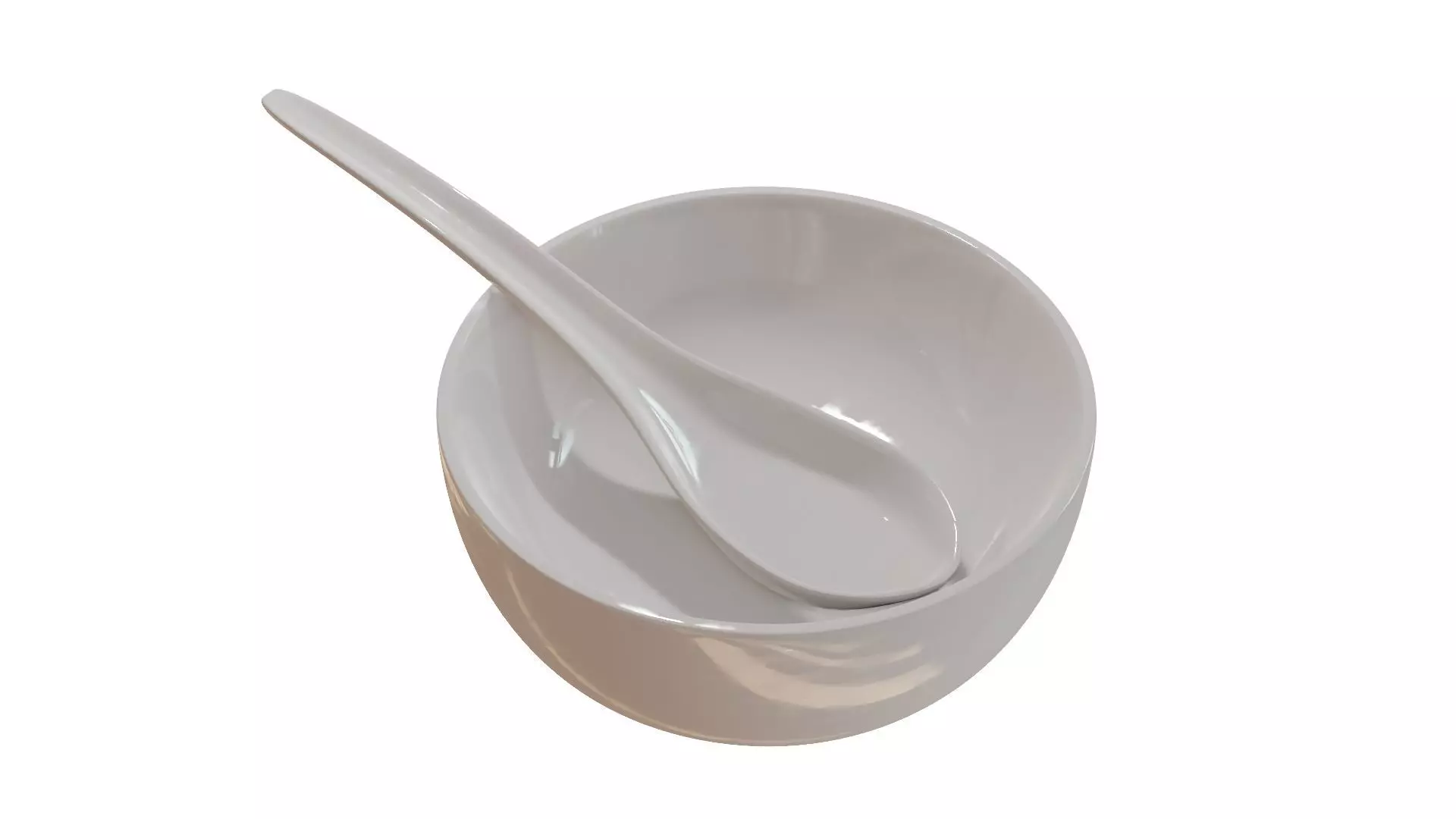 Soup Bowl 3D Model Low-poly 3D model_0