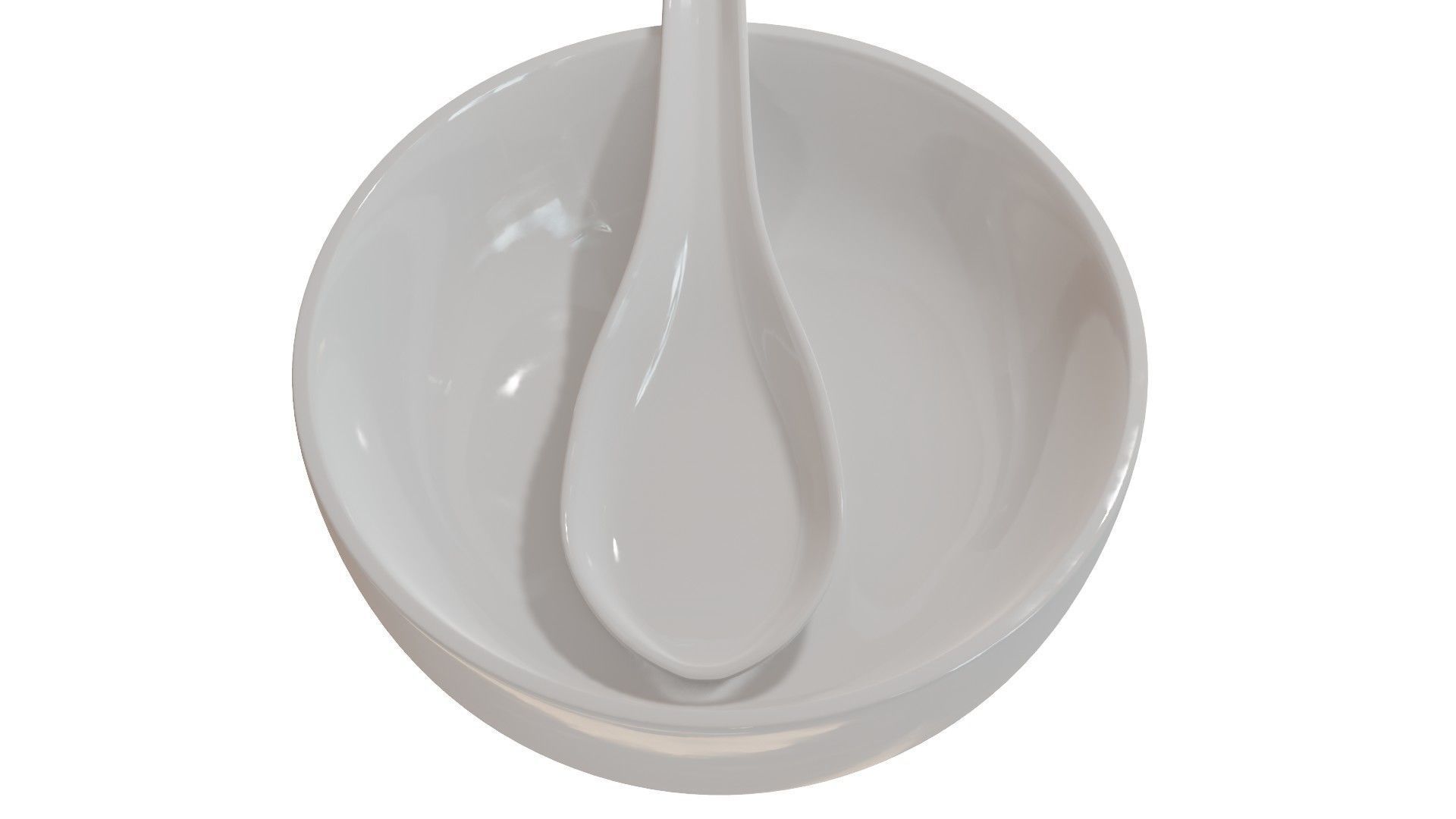 Soup Bowl 3D Model Low-poly 3D model_1