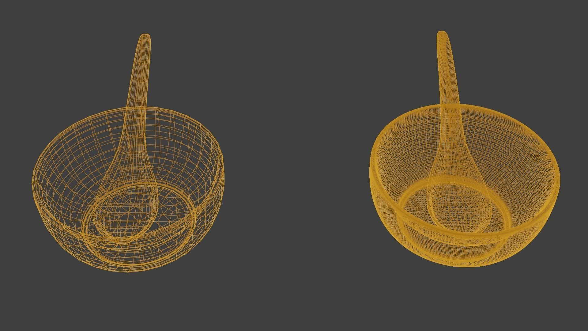 Soup Bowl 3D Model Low-poly 3D model_8