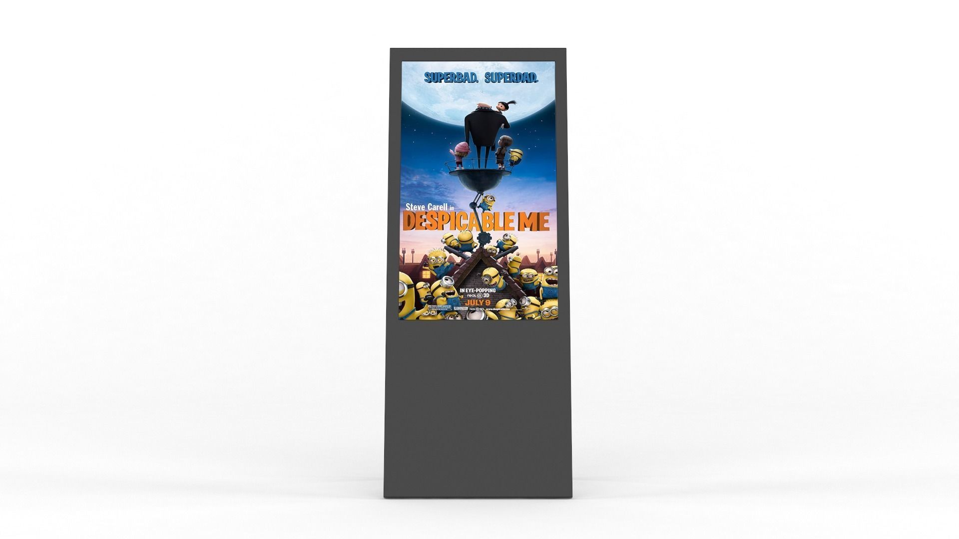 Information Kiosk 3D model_1