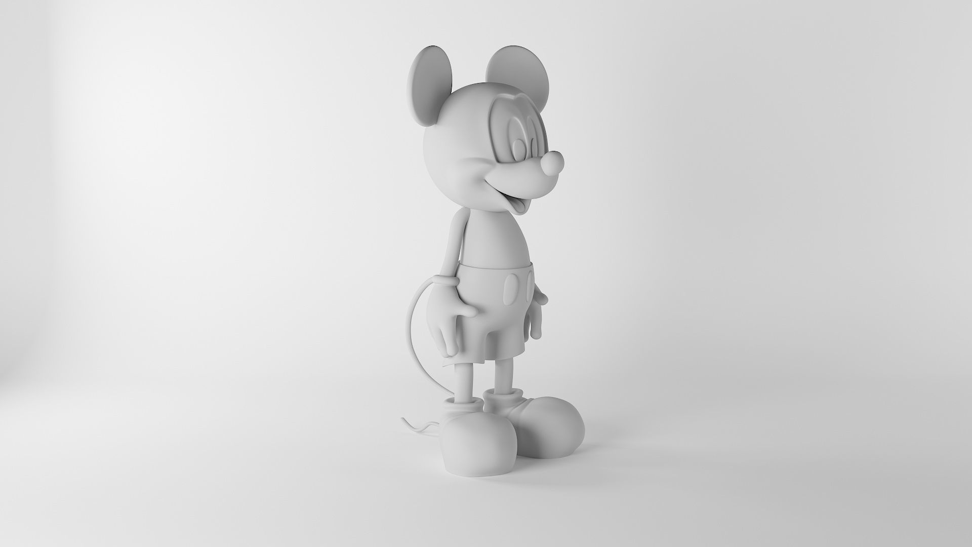Mickey mouse 3D model_1