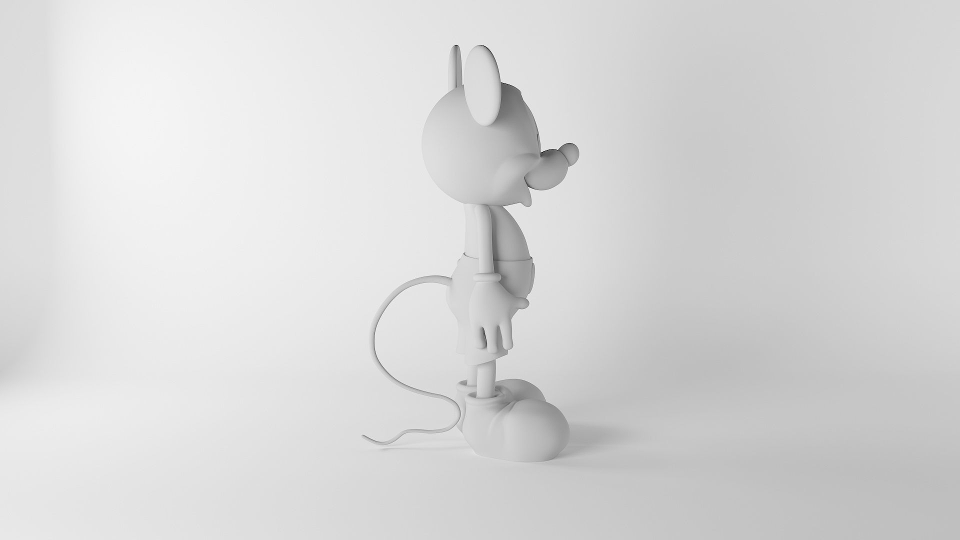 Mickey mouse 3D model_2