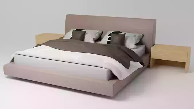 Leather Bed