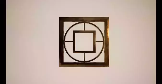 Bronze Wall Decoration 03