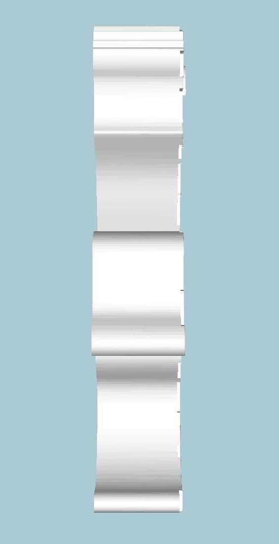 MakeIT Lizard Animal Shape 3D Model 3D model_11