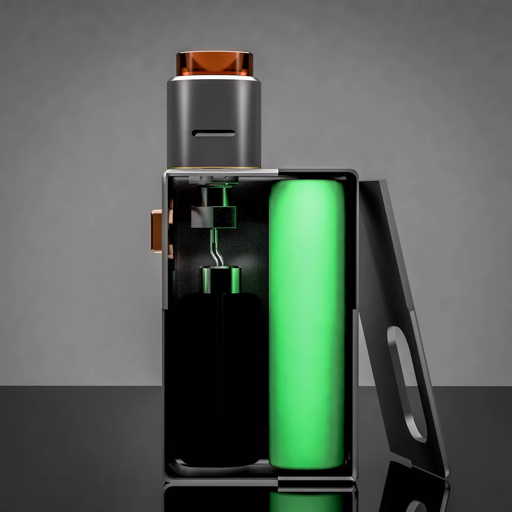 vape mech druga squonk mod kit 3D model | CGTrader