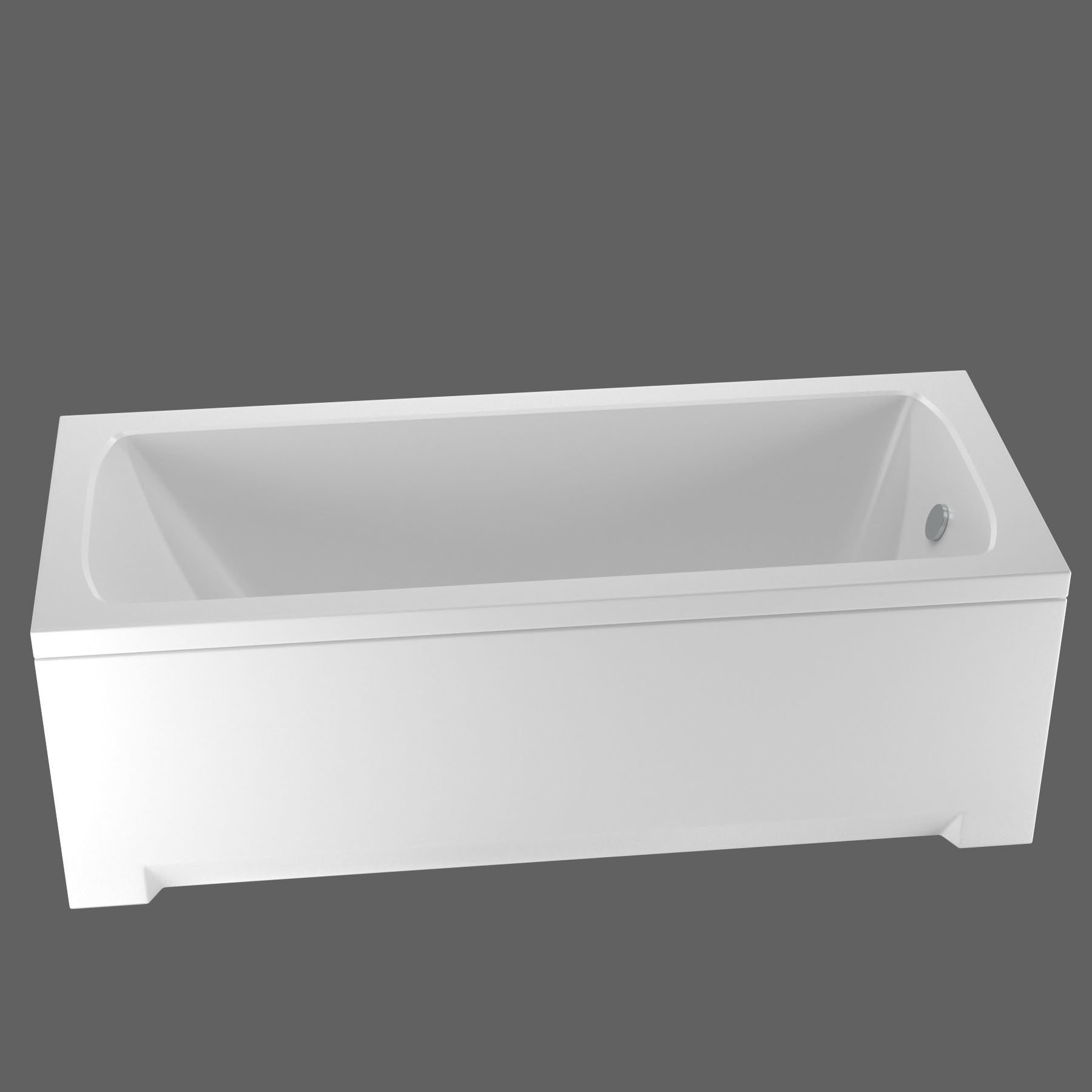 OPTIMA RECTANGULAR BATH Free 3D model_2