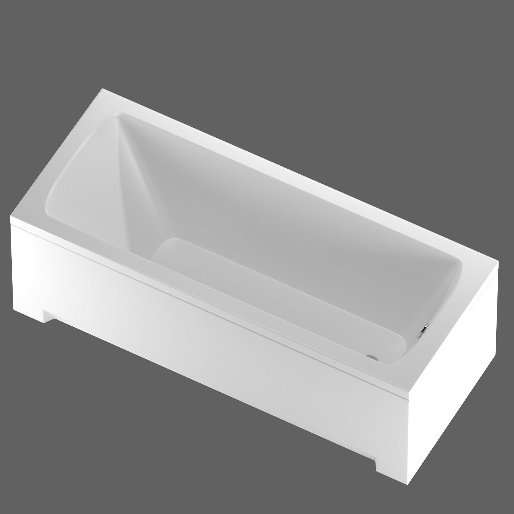 OPTIMA RECTANGULAR BATH Free 3D model_3