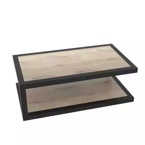 table rectangular coffee - oak