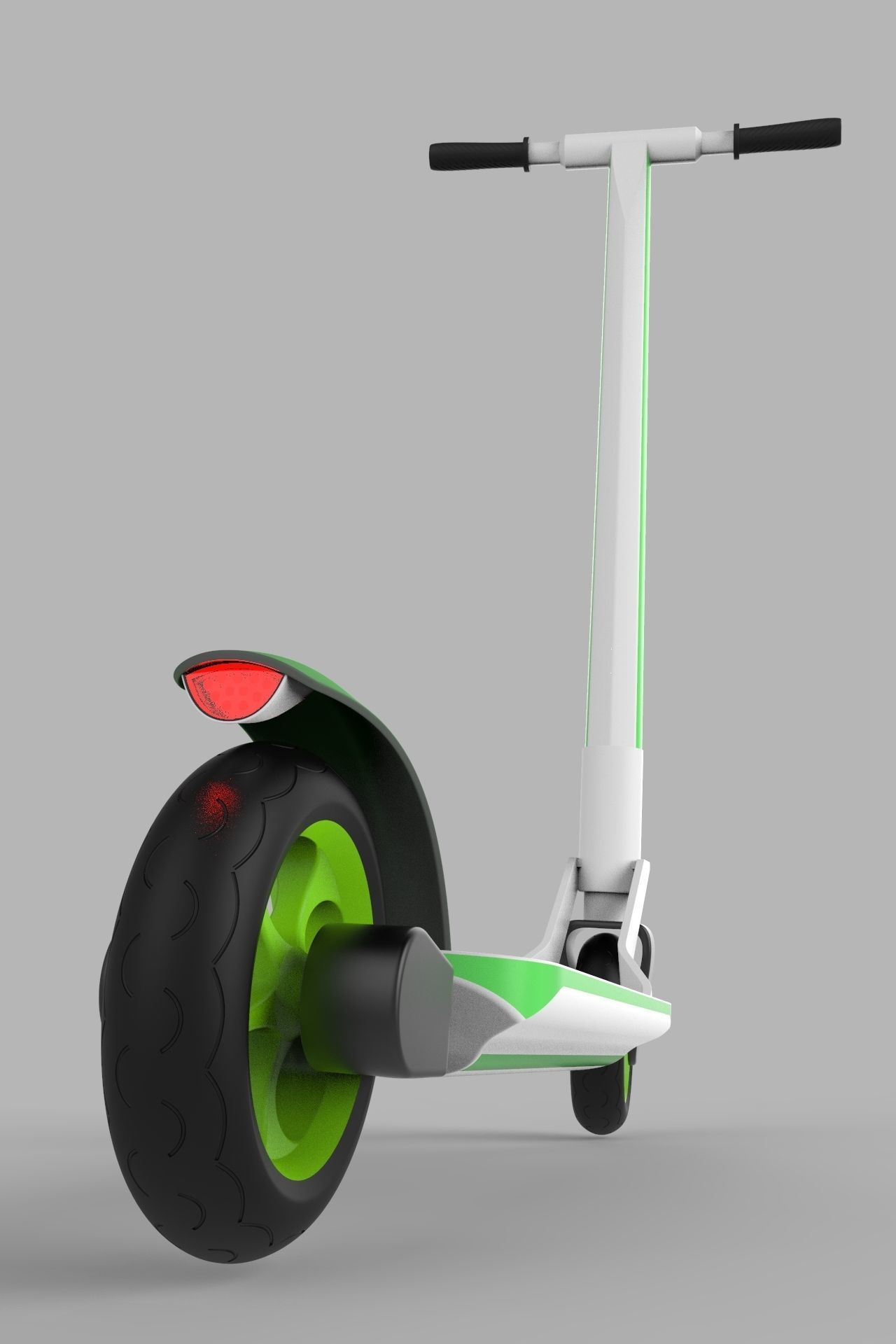 Scooter electric with design 3D model_10