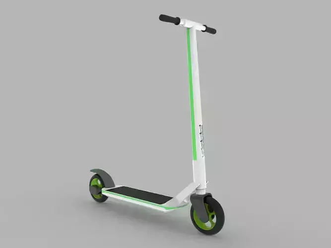 Scooter electric with design 3D model
