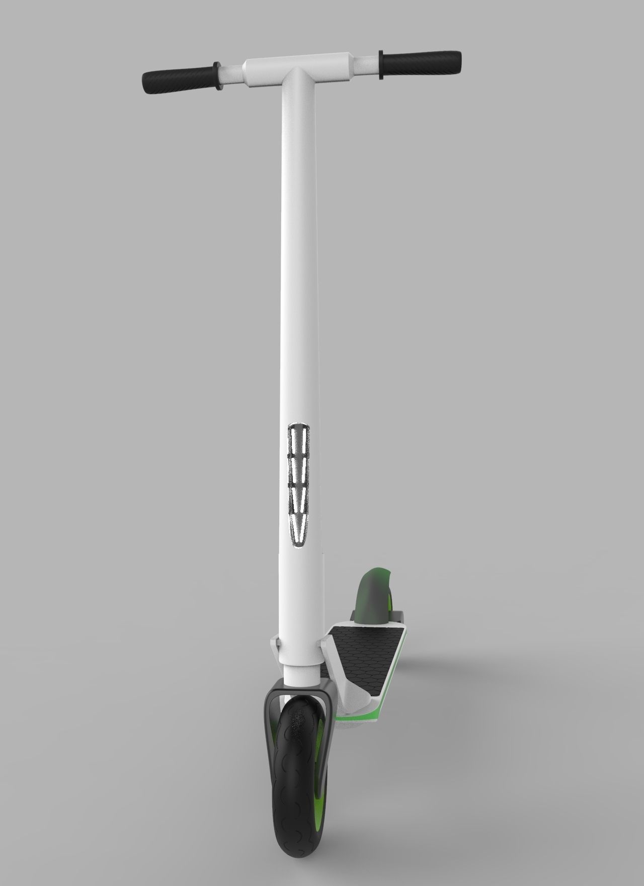 Scooter electric with design 3D model_4