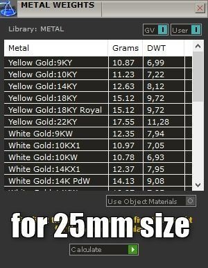 hoop earring 3 sizes model 60 3D print model_17