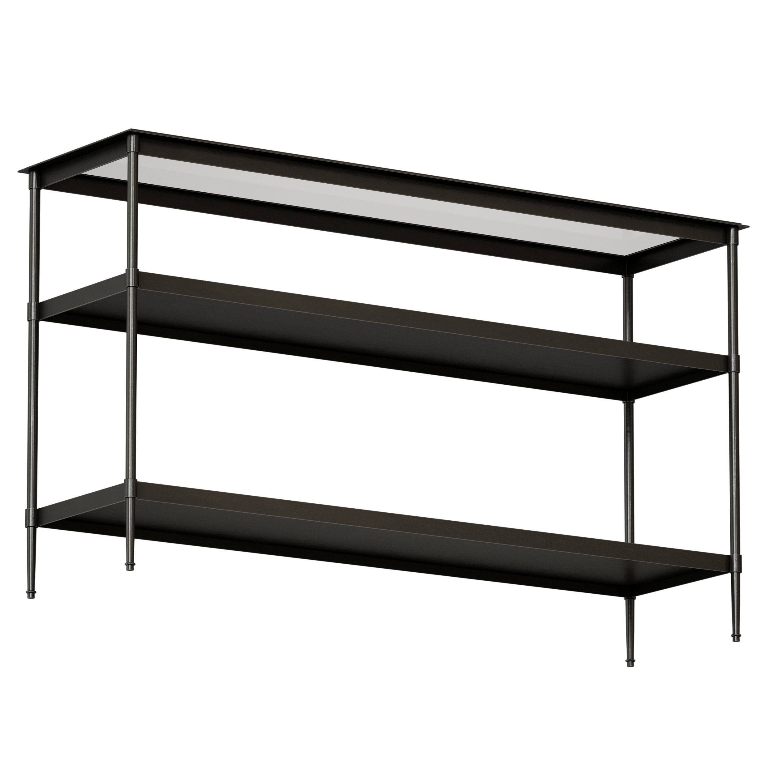 Kyra Console Table Crate and Barrel 3D model_1