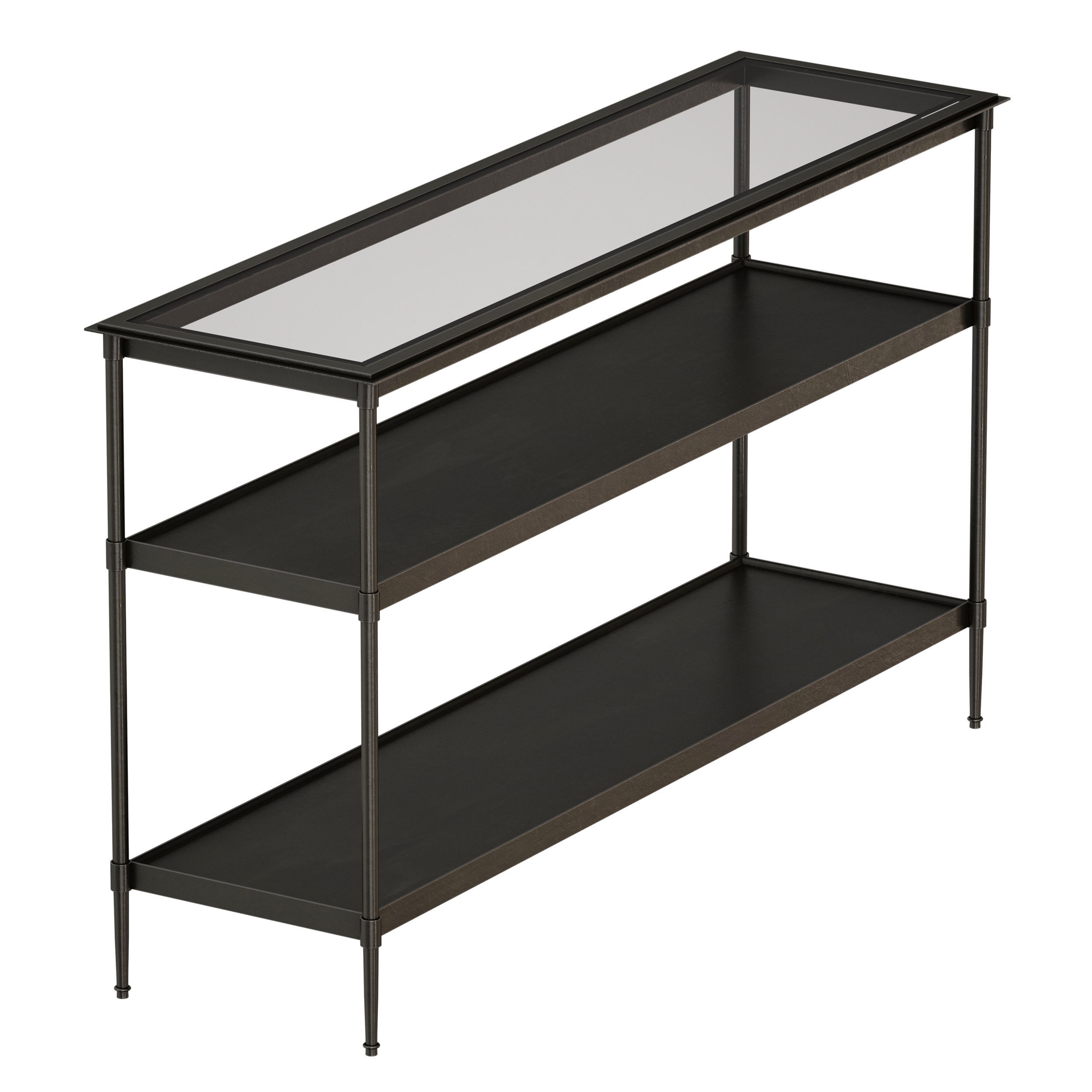 Kyra Console Table Crate and Barrel 3D model_3