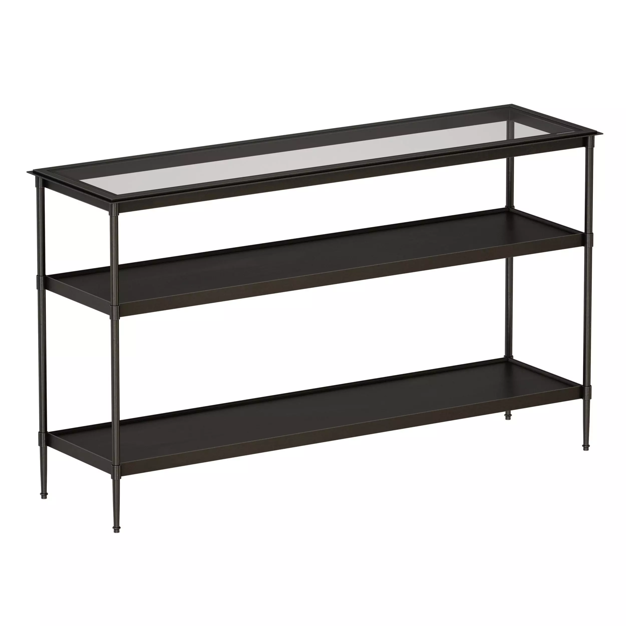 Kyra Console Table Crate and Barrel 3D model_0