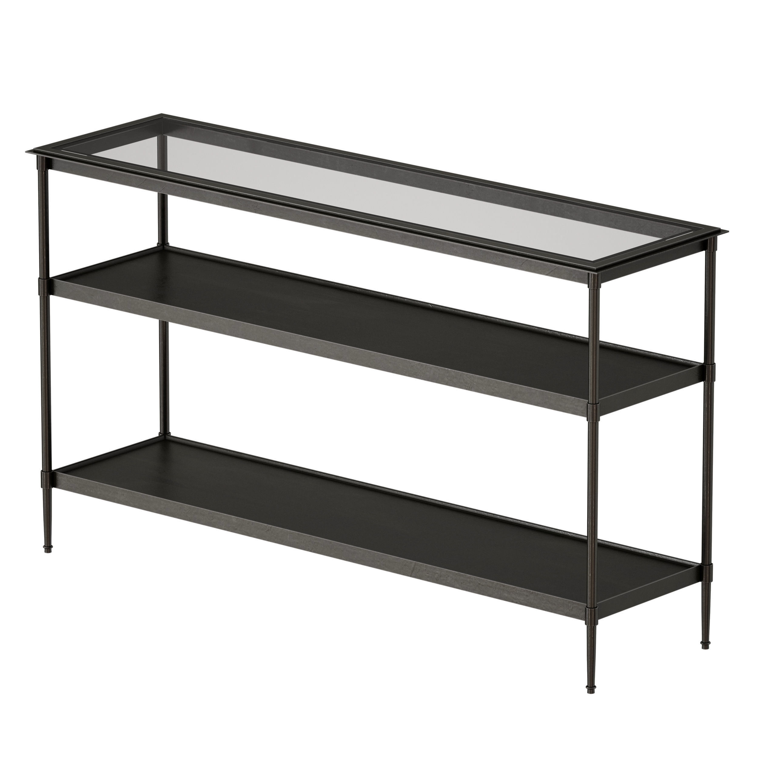Kyra Console Table Crate and Barrel 3D model_6