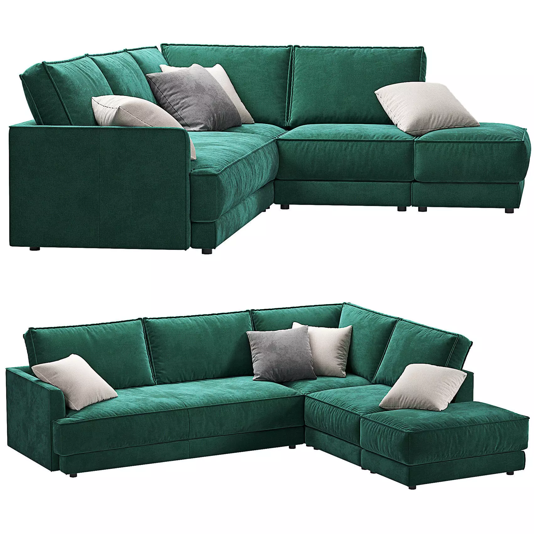 OXFORD sofa NICOLA QUINTO 3D model