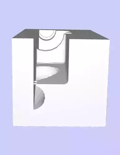 MakeIT Lego Mold Shape Top And Bottom