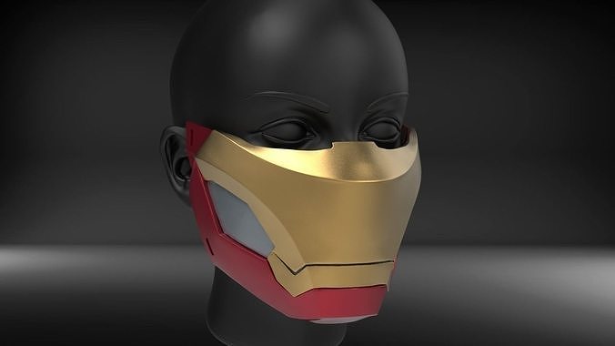 Mark47 Mask STL 3D print model