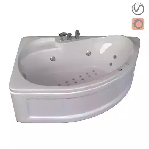 bathtub 701 ariana 3D model