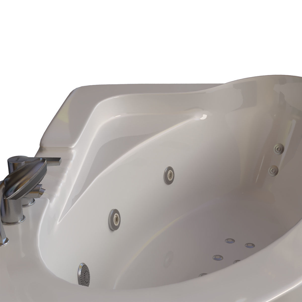 bathtub 702 ariana 3D model_2
