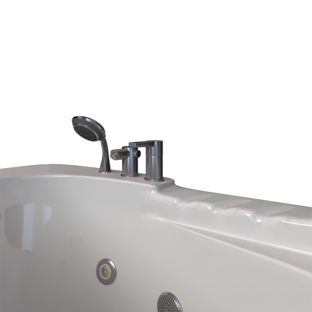 bathtub 702 ariana 3D model_4