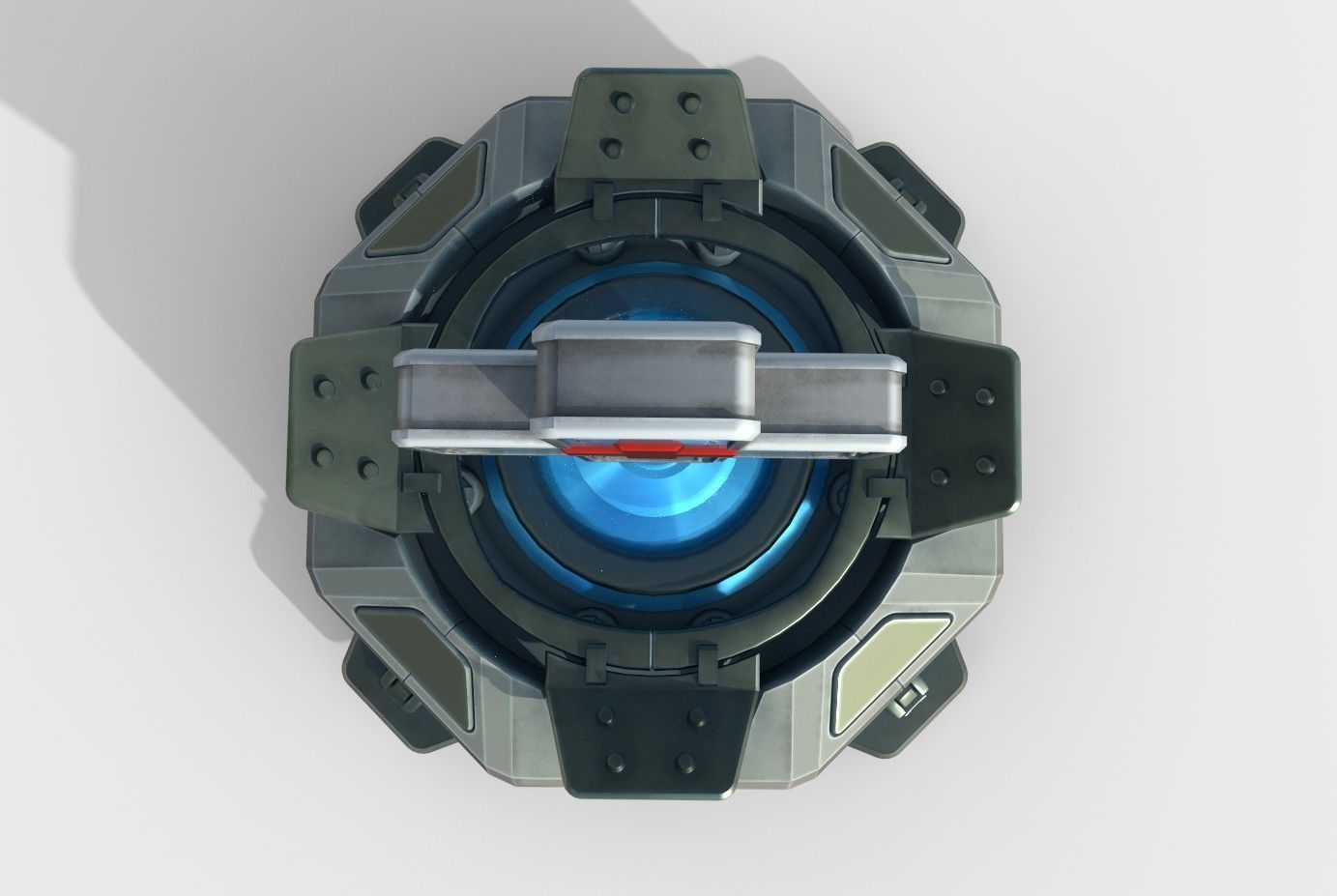 Medical kit Low-poly 3D model_18