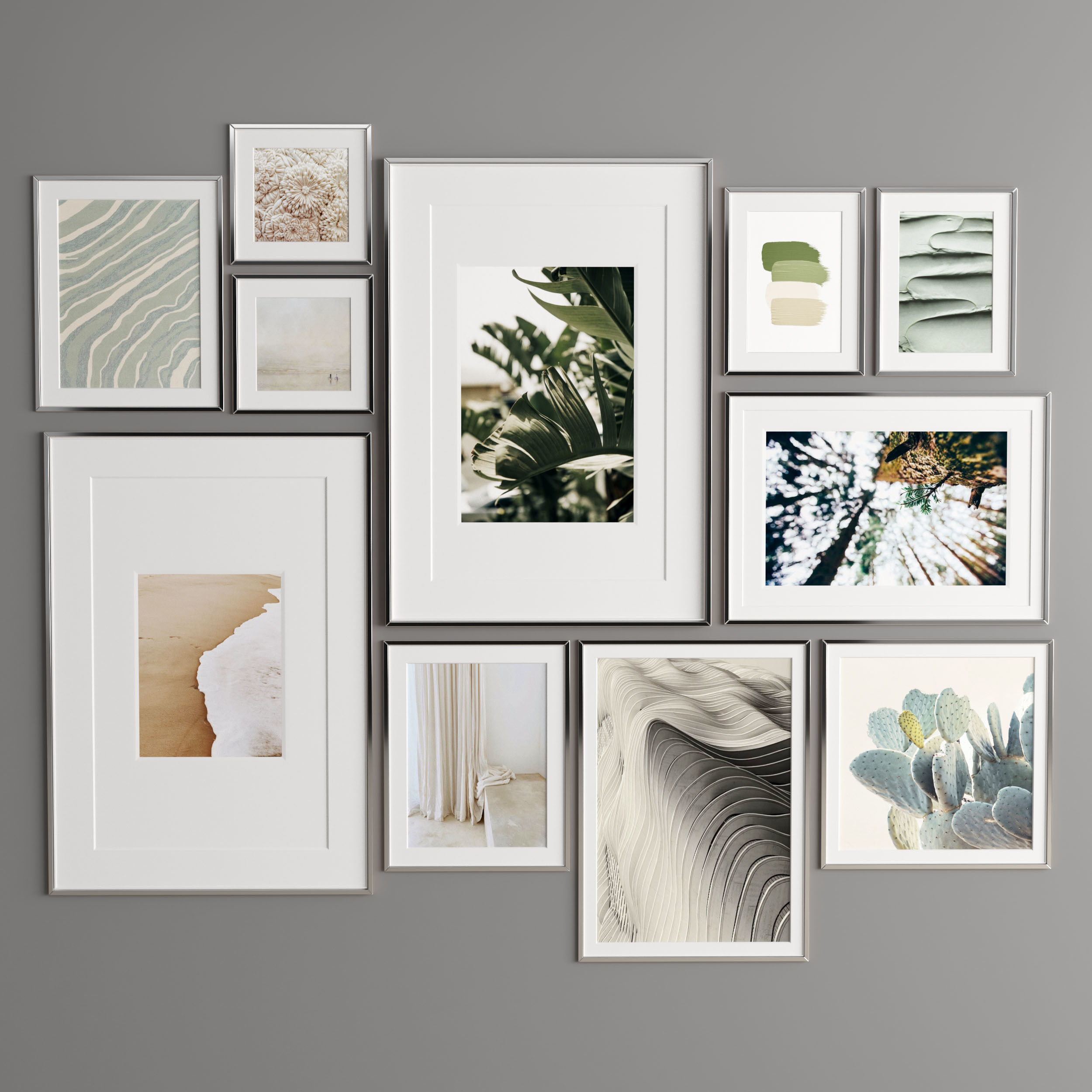 Art Frame 306 Low-poly 3D model_2